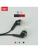 Cheap colorful plastic earbuds earphone